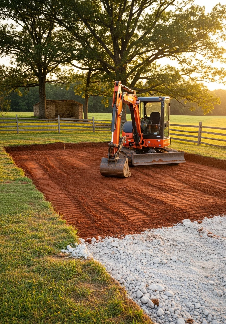 Craftsperson working on Nelson County property with attention to detail.