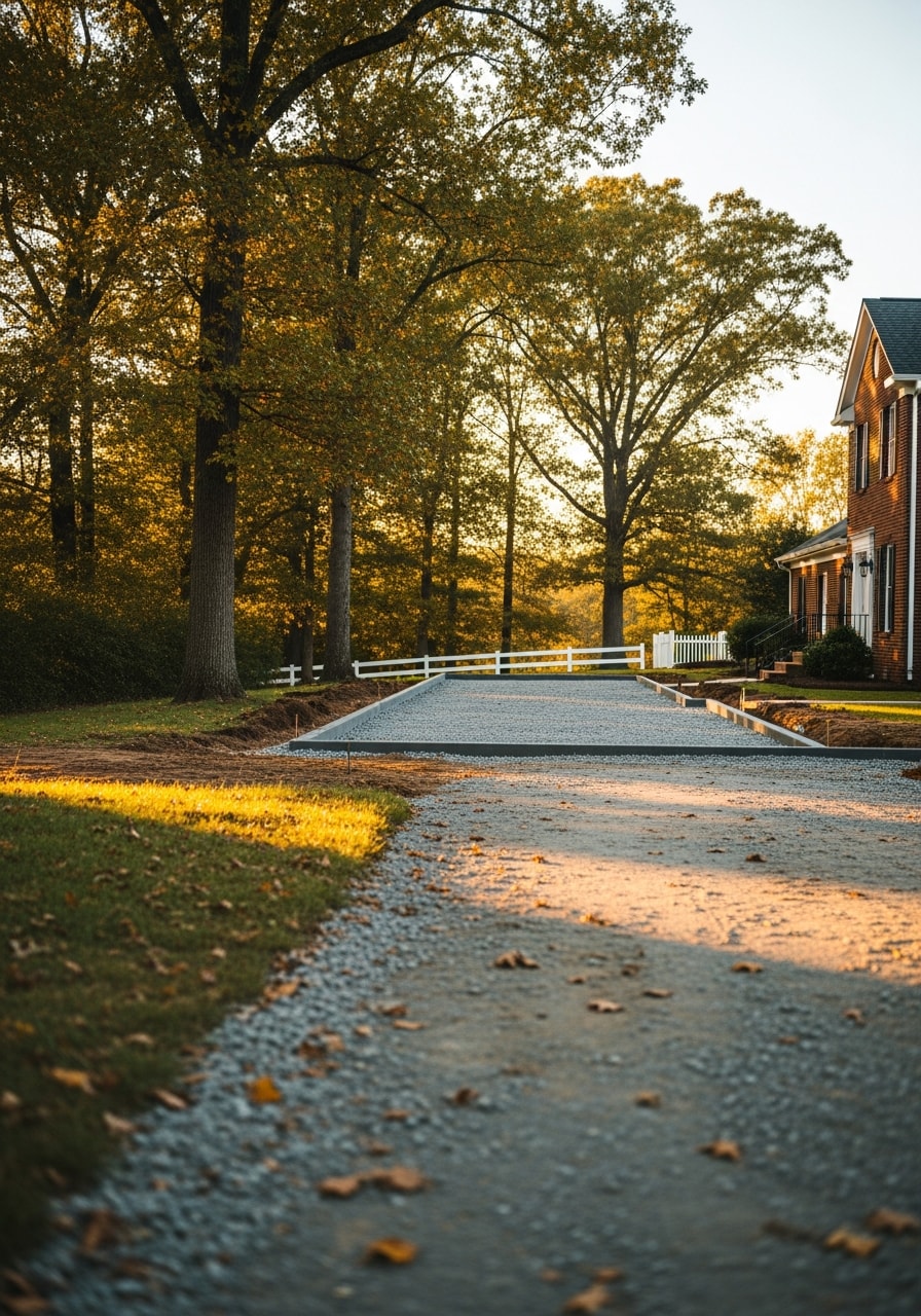 Close-up portrait of completed work on an Oldham County home showing professional quality and attention.